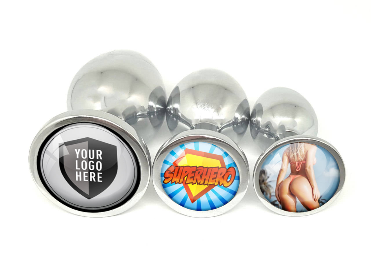 Personalized Custom Image Butt Plug Your Choice