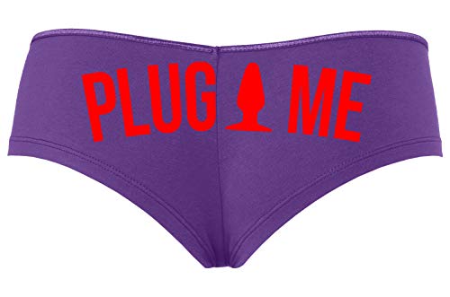 Knaughty Knickers Anal Plug Me Funny Cute Sexy Boyshort Daddys Butt Slut
