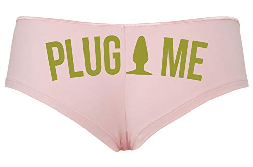 Knaughty Knickers Anal Plug Me Funny Cute Sexy Boyshort Daddys Butt Slut