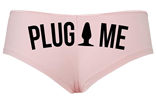 Knaughty Knickers Anal Plug Me Funny Cute Sexy Boyshort Daddys Butt Slut