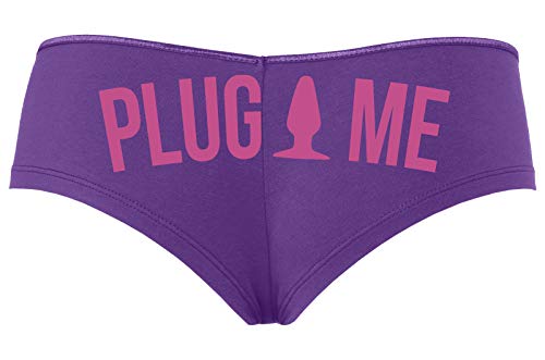 Knaughty Knickers Anal Plug Me Funny Cute Sexy Boyshort Daddys Butt Slut