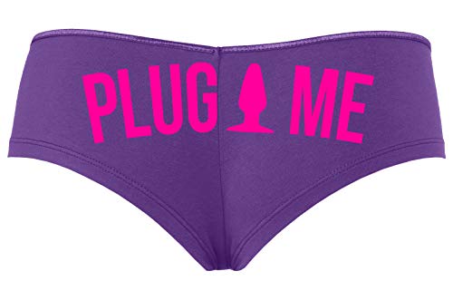 Knaughty Knickers Anal Plug Me Funny Cute Sexy Boyshort Daddys Butt Slut