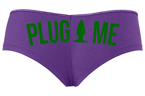 Knaughty Knickers Anal Plug Me Funny Cute Sexy Boyshort Daddys Butt Slut