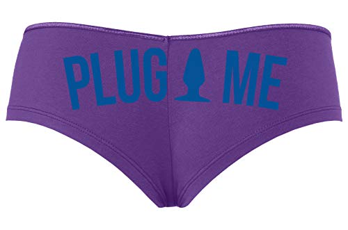 Knaughty Knickers Anal Plug Me Funny Cute Sexy Boyshort Daddys Butt Slut