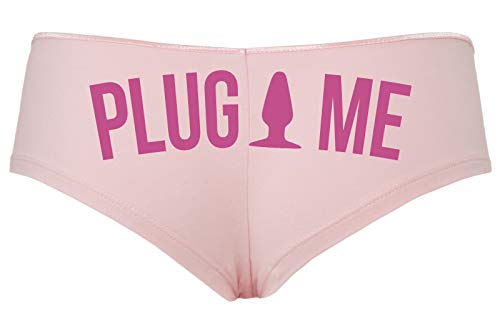 Knaughty Knickers Anal Plug Me Funny Cute Sexy Boyshort Daddys Butt Slut