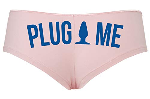 Knaughty Knickers Anal Plug Me Funny Cute Sexy Boyshort Daddys Butt Slut