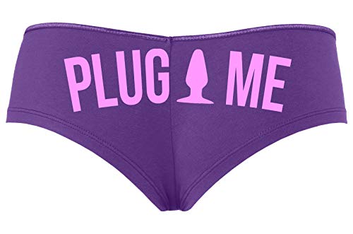 Knaughty Knickers Anal Plug Me Funny Cute Sexy Boyshort Daddys Butt Slut