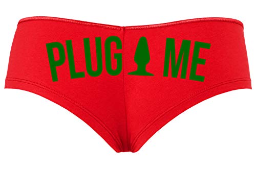 Knaughty Knickers Anal Plug Me Funny Cute Sexy Boyshort Daddys Butt Slut