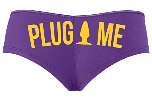Knaughty Knickers Anal Plug Me Funny Cute Sexy Boyshort Daddys Butt Slut