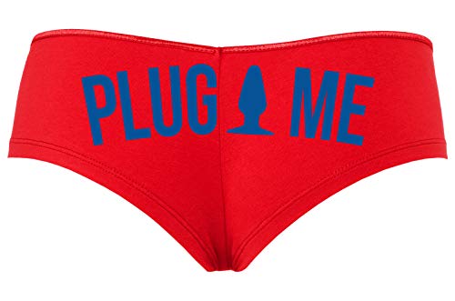 Knaughty Knickers Anal Plug Me Funny Cute Sexy Boyshort Daddys Butt Slut