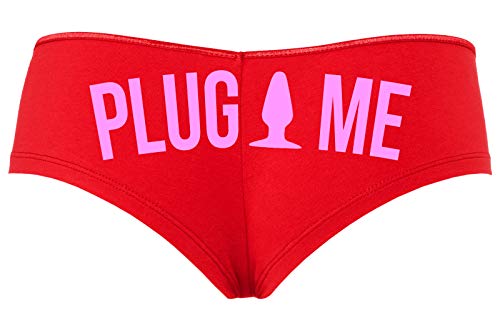 Knaughty Knickers Anal Plug Me Funny Cute Sexy Boyshort Daddys Butt Slut