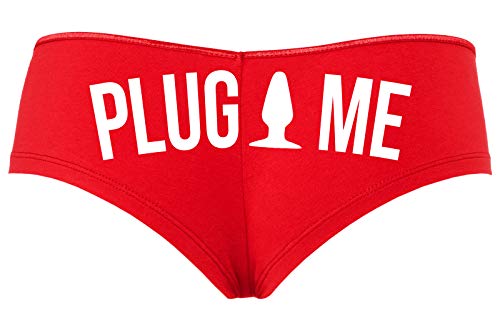 Knaughty Knickers Anal Plug Me Funny Cute Sexy Boyshort Daddys Butt Slut