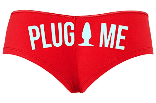 Knaughty Knickers Anal Plug Me Funny Cute Sexy Boyshort Daddys Butt Slut