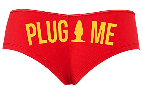 Knaughty Knickers Anal Plug Me Funny Cute Sexy Boyshort Daddys Butt Slut