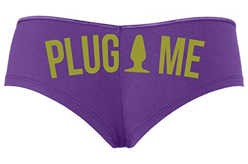 Knaughty Knickers Anal Plug Me Funny Cute Sexy Boyshort Daddys Butt Slut