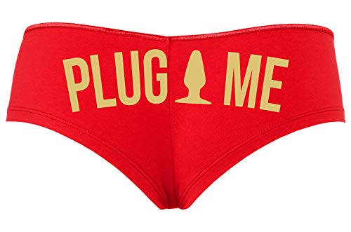 Knaughty Knickers Anal Plug Me Funny Cute Sexy Boyshort Daddys Butt Slut