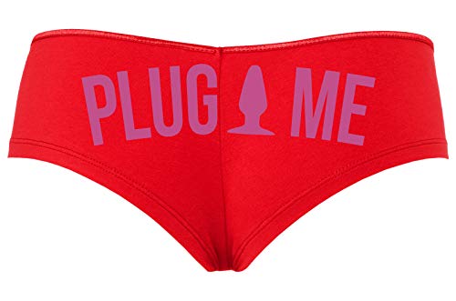 Knaughty Knickers Anal Plug Me Funny Cute Sexy Boyshort Daddys Butt Slut