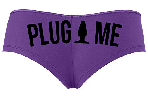 Knaughty Knickers Anal Plug Me Funny Cute Sexy Boyshort Daddys Butt Slut