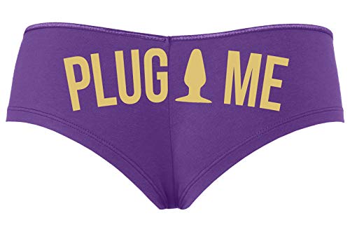 Knaughty Knickers Anal Plug Me Funny Cute Sexy Boyshort Daddys Butt Slut