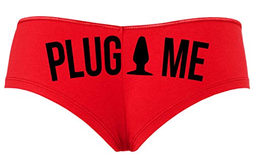 Knaughty Knickers Anal Plug Me Funny Cute Sexy Boyshort Daddys Butt Slut