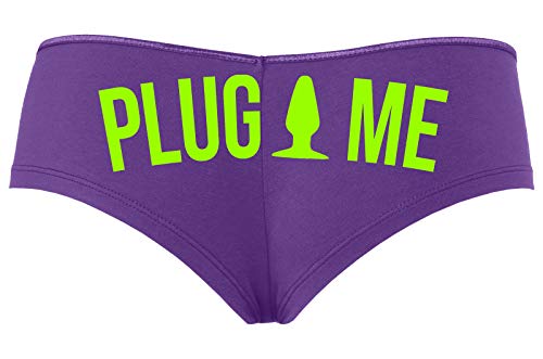 Knaughty Knickers Anal Plug Me Funny Cute Sexy Boyshort Daddys Butt Slut