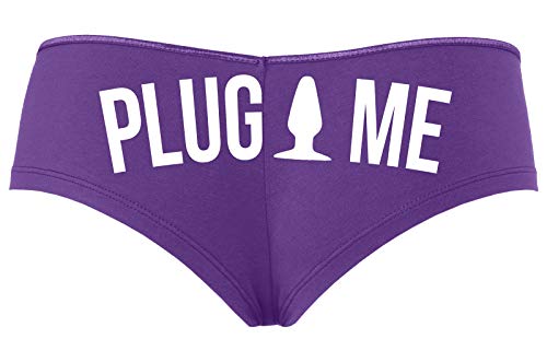 Knaughty Knickers Anal Plug Me Funny Cute Sexy Boyshort Daddys Butt Slut