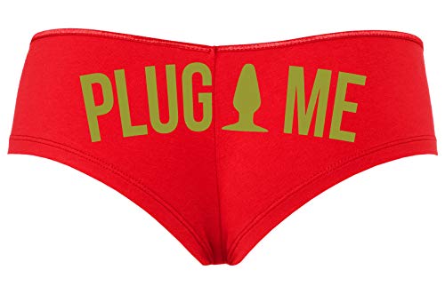 Knaughty Knickers Anal Plug Me Funny Cute Sexy Boyshort Daddys Butt Slut