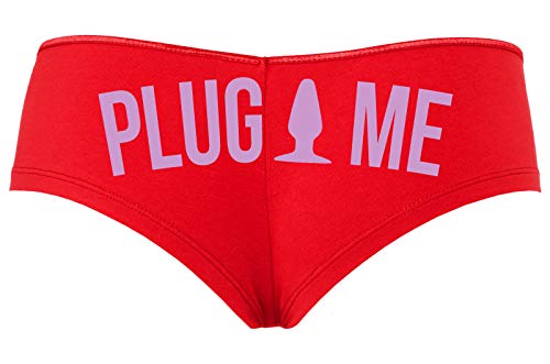 Knaughty Knickers Anal Plug Me Funny Cute Sexy Boyshort Daddys Butt Slut