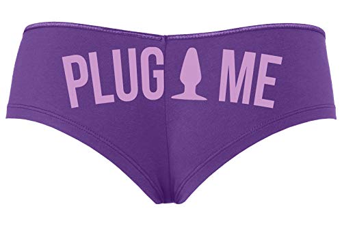 Knaughty Knickers Anal Plug Me Funny Cute Sexy Boyshort Daddys Butt Slut