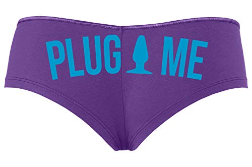 Knaughty Knickers Anal Plug Me Funny Cute Sexy Boyshort Daddys Butt Slut