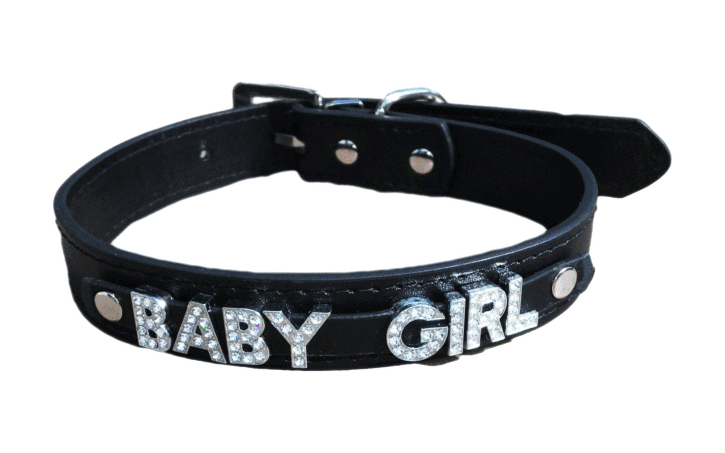 Baby Girl • Rhinestone Collar • Choose Your Color