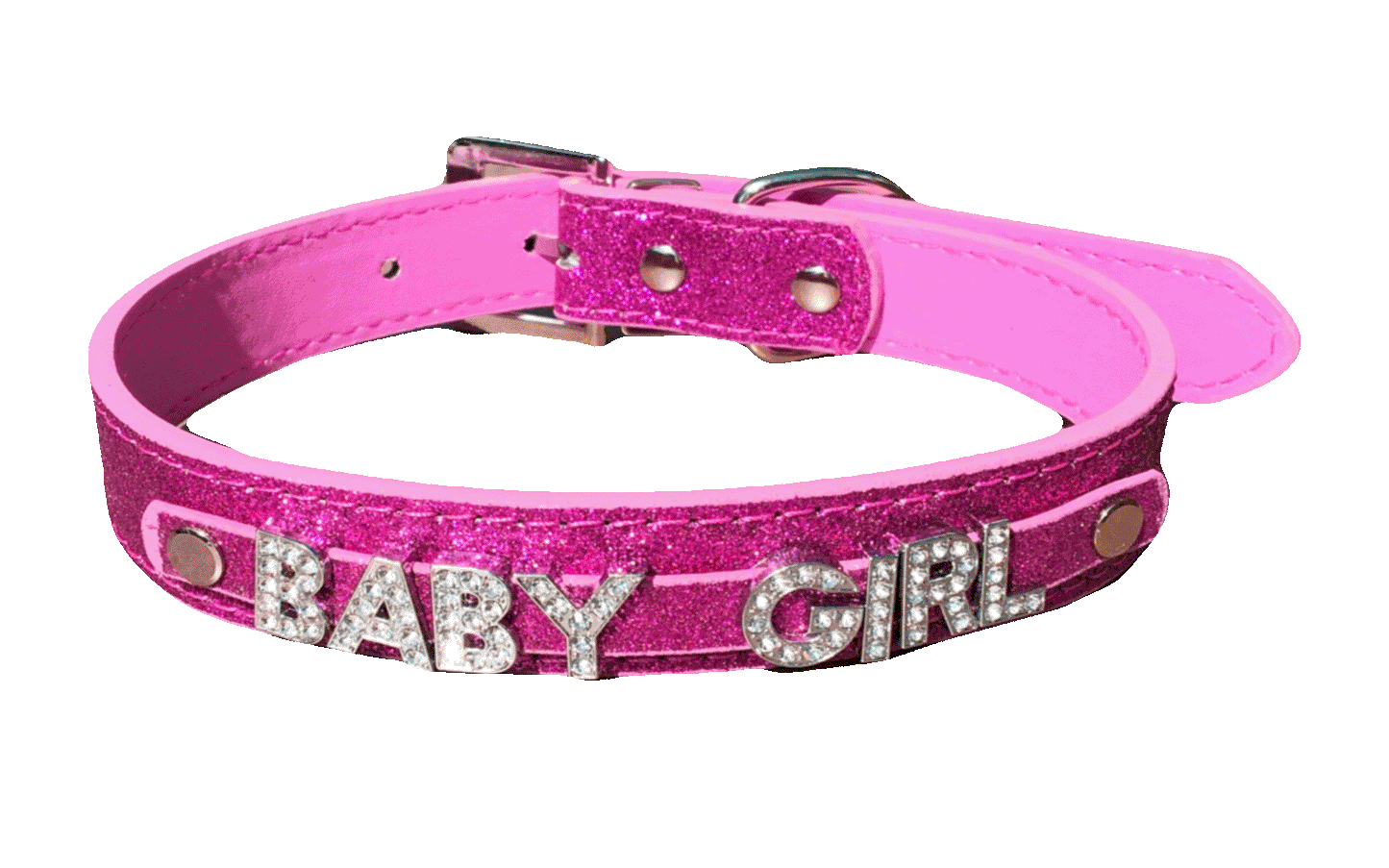 Baby Girl • Rhinestone Collar • Choose Your Color
