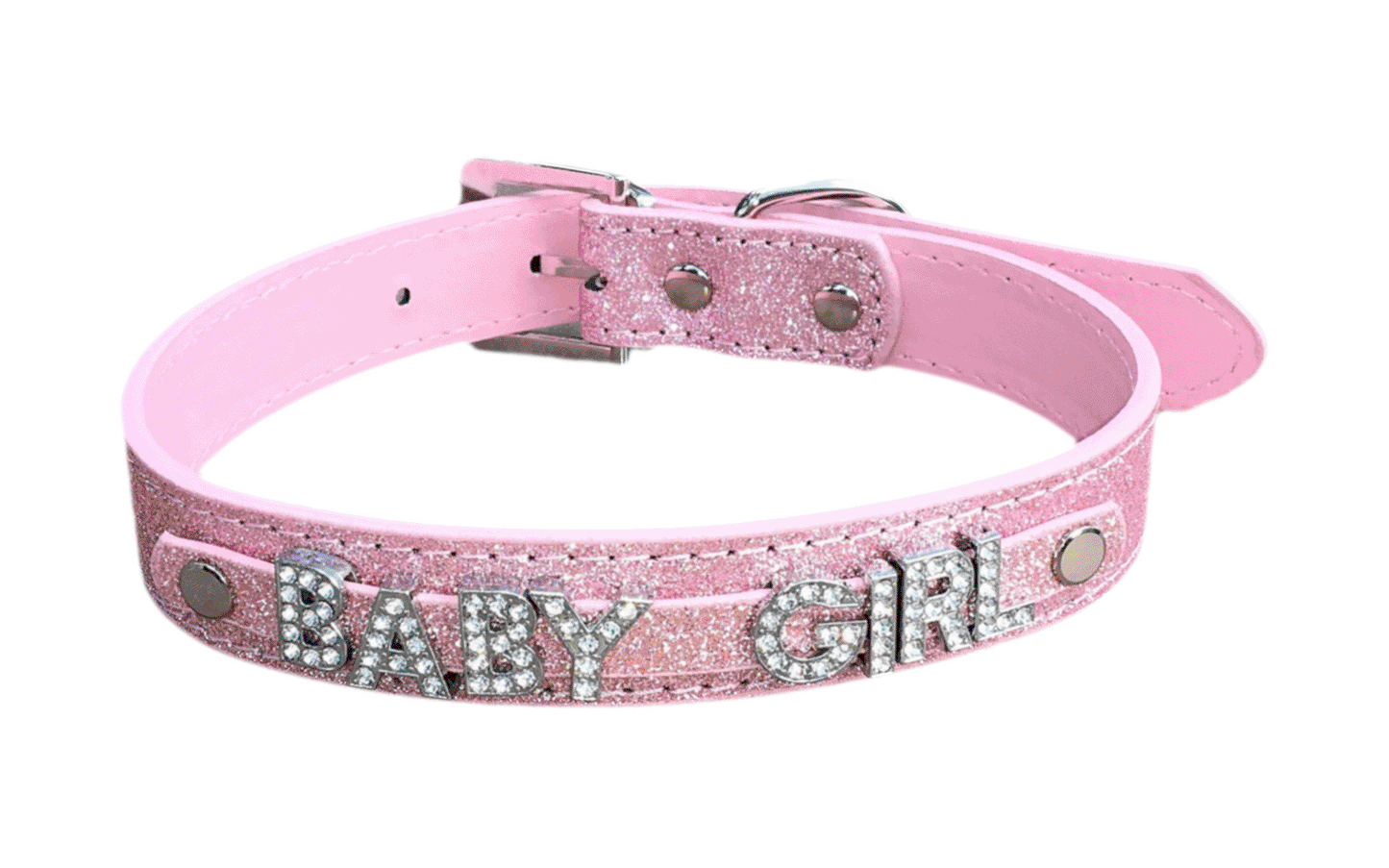 Baby Girl • Rhinestone Collar • Choose Your Color