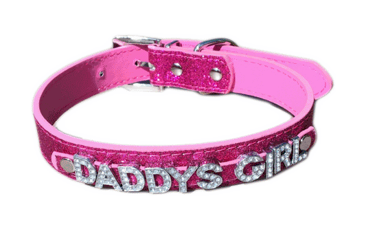 Daddy's Girl • Rhinestone Collar • Choose Your Color