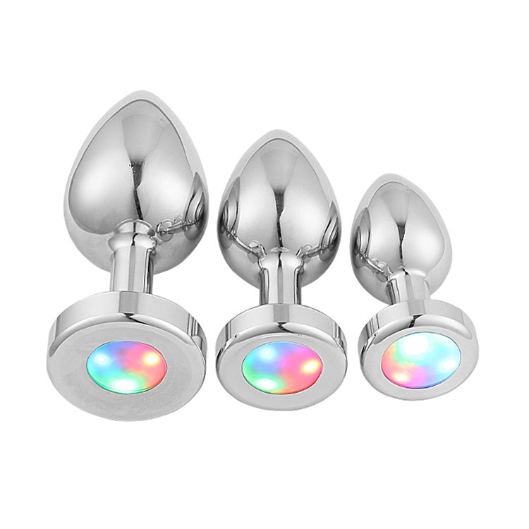 Flashing LED Rave Disco Butt Plug Plug Emporium Flashing LED Rave Disco Butt Plug Plug Emporium