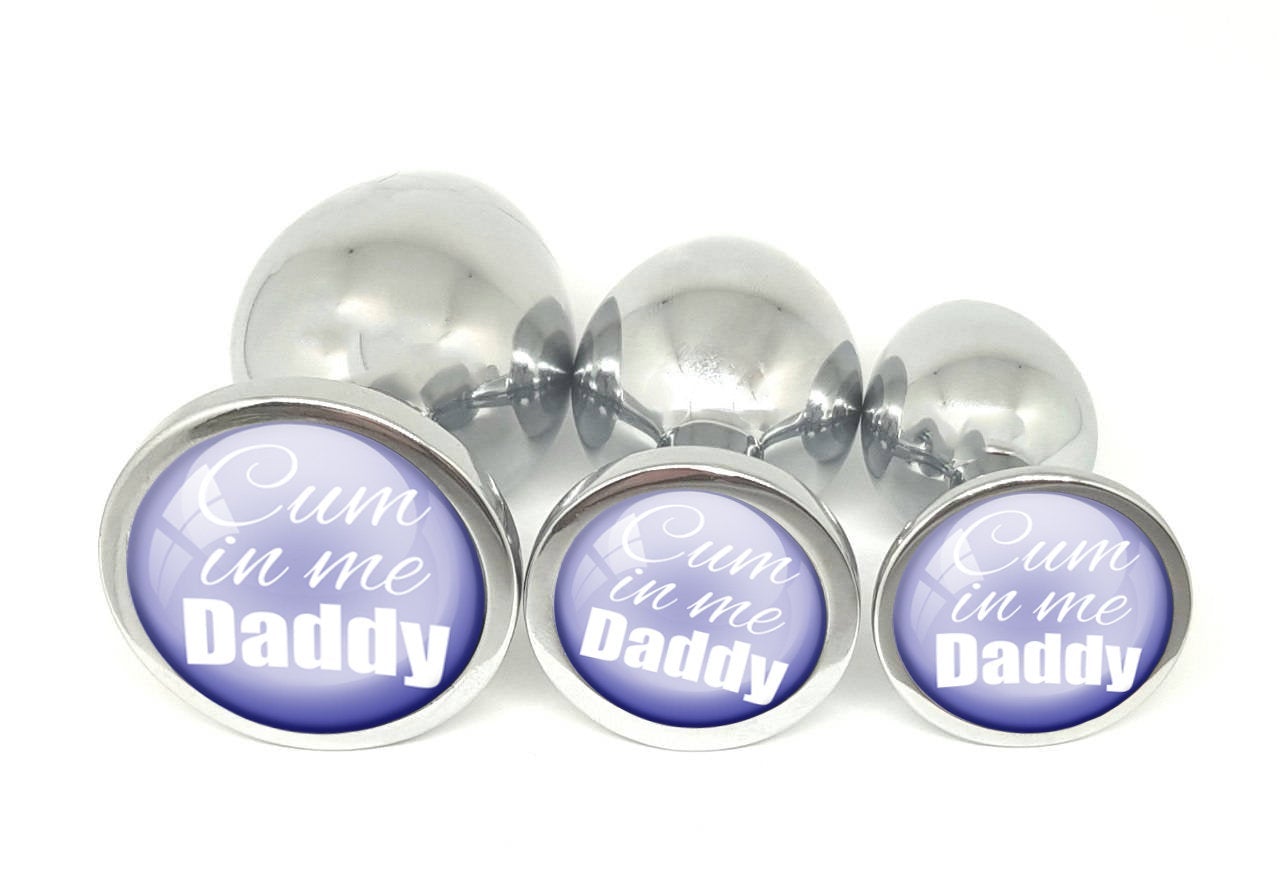 Cum In Me Daddy • Purple • Butt Plug