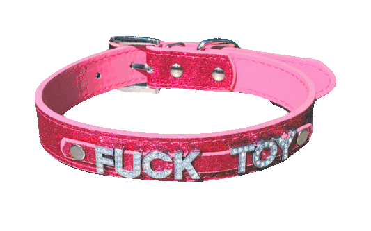 Fuck Toy • Rhinestone Collar • Choose Your Color