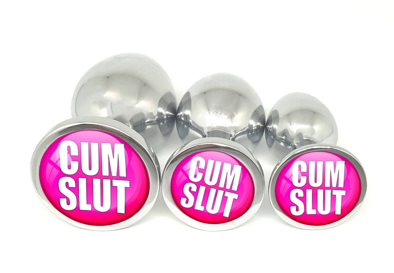 Cumslut • Hot Pink • Butt Plug