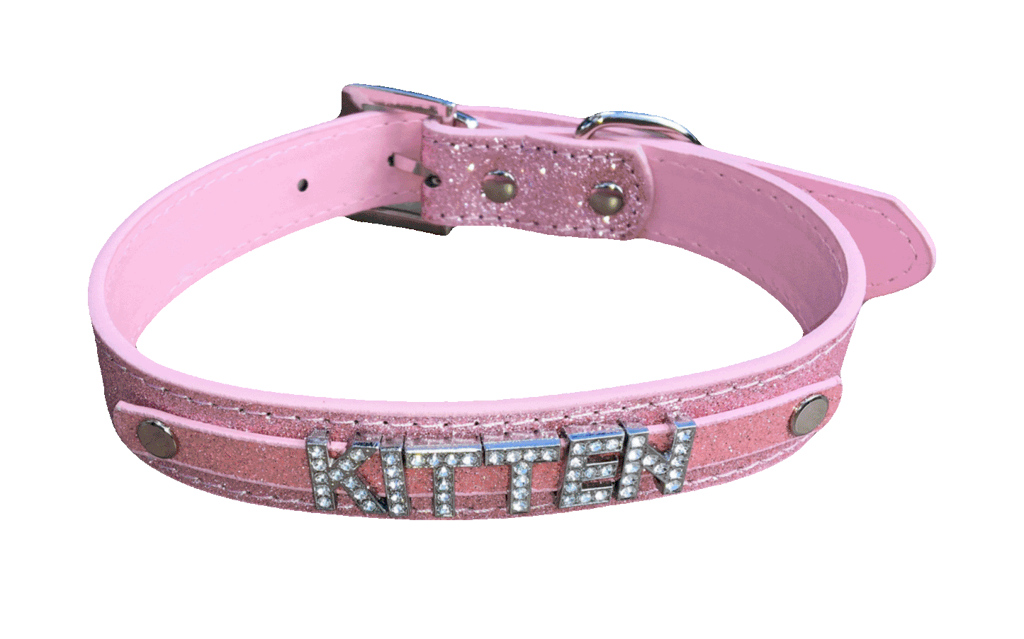 Kitten • Rhinestone Collar • Choose Your Color