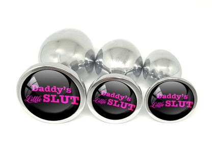 Daddy's Little Slut • Black • Butt Plug