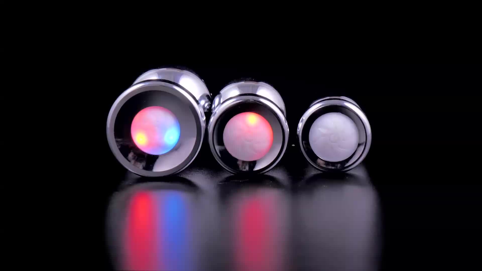 Flashing LED Rave Disco Butt Plug Plug Emporium Flashing LED Rave Disco Butt Plug Plug Emporium