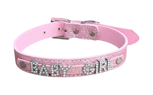 Baby Girl • Rhinestone Collar • Choose Your Color