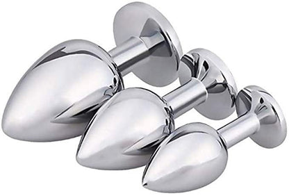 Queen of Spades Butt Plug - Black