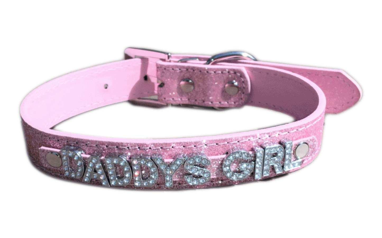 Daddy's Girl • Rhinestone Collar • Choose Your Color