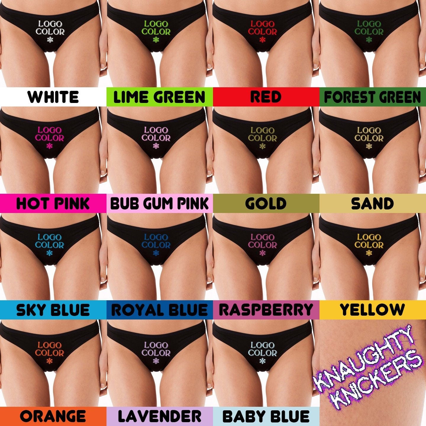 DADDY'S LITTLE WHORE flirty ddlg cgl black cotton thong panties underwear kitten slutty side hotwife bdsm choice of colors shared slut