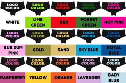 Pick a Hole, Master • Black Boyshorts • Choose Your Color Text