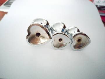 Light Pink • Heart Crystal • Butt Plug