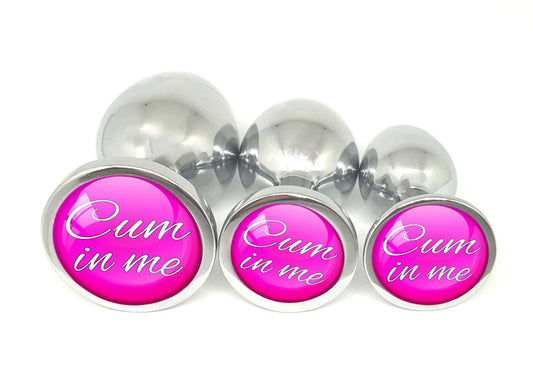 Cum In Me • Hot Pink • Butt Plug