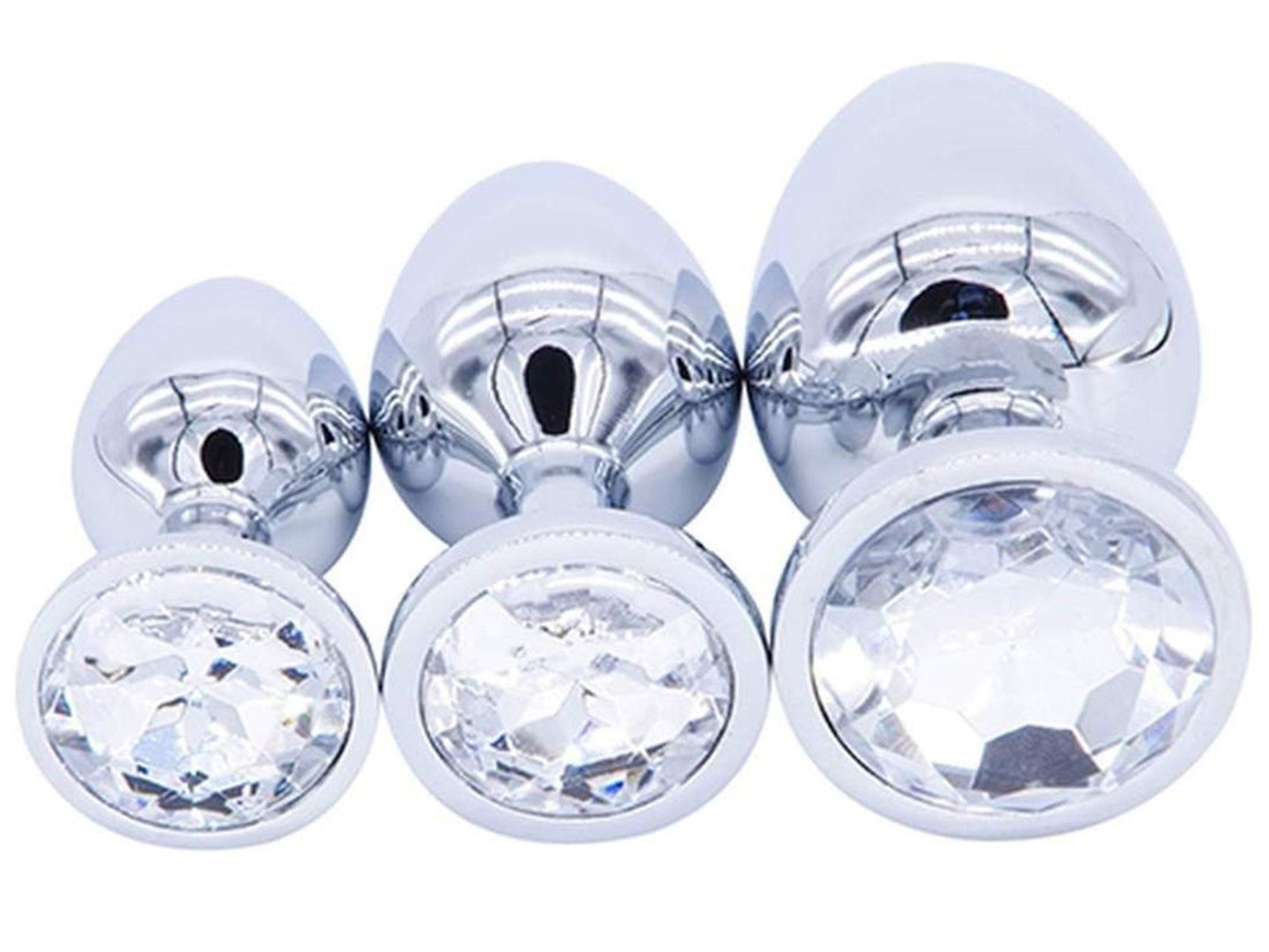 Clear • Round Crystal • Butt Plug – Plug Emporium