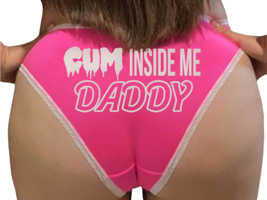 Cum Inside Me Daddy • Hot Pink • Bikini